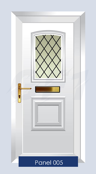 uPVC Britannia door panel 5