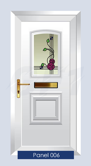uPVC Britannia door panel 6