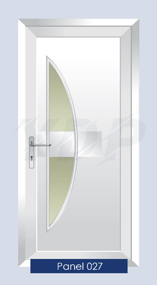 uPVC modern door panel 027