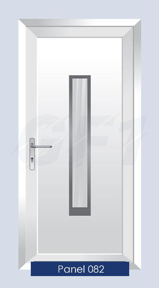 uPVC stainless steel door panel 82