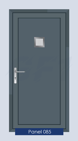 uPVC stainless steel door panel 85