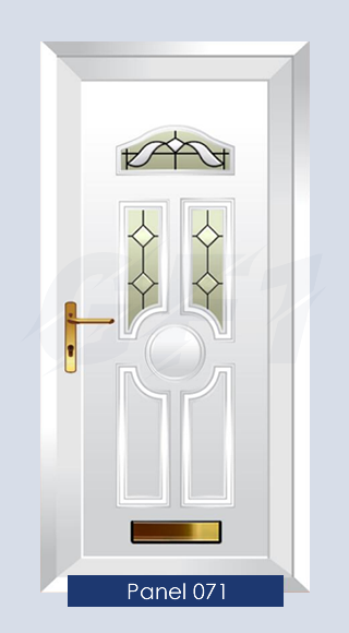 Buckingham door panel 71