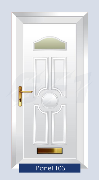 Buckingham door panel 103