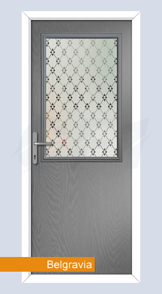 Belgravia composite door glass