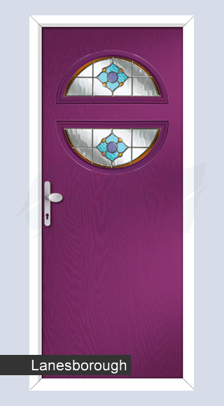 Lanesborough composite door glass