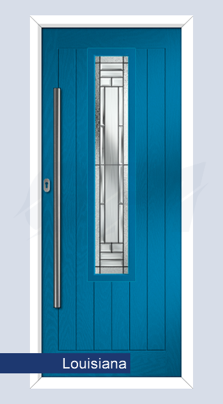 Louisiana composite door glass