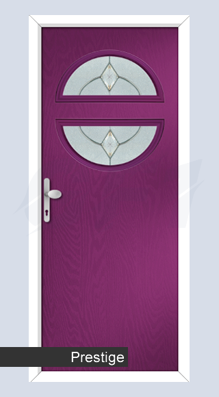 Prestige composite door glass